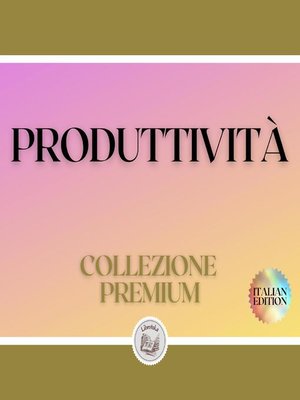 cover image of PRODUTTIVITÀ